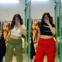 [virusplussize] quần kaki ống đứng bigsize chatter