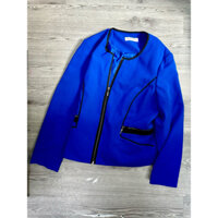 [virusplussize]Áo Blazer CỔ TRÒN KASPER xuất xịn bigsize(ngoc 14)