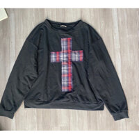 [virusplussize]Áo Sweater Tobi Thêu Hình Minisize