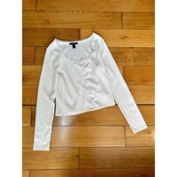 [virusplussize]áo tay dài F21plus thun gân xúât xịn bigsize [1921]