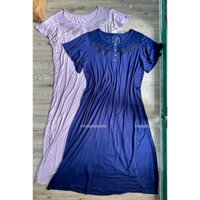 [virusplussize]Đầm mặc nhà Charter clup xuât xịn bigsize(charterdcrn)