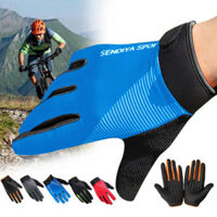 [Virwir] 1 Pair Bike Đạp Xe Đạp Găng Tay Găng Tay Đầy Đủ Ngón Tay Màn Hình Cảm Ứng Nam Giới Phụ Nữ MTB Găng Tay Găng Tay Mùa Hè Thoáng Khí Găng Tay