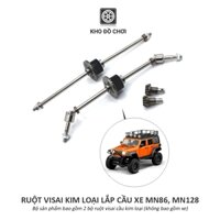 Visai kim loại lắp cầu xe MN86, MN128 tỉ lệ 1:12