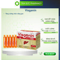 VISGANIN [Hộp 20 ống] - tăng cường chức năng gan, giảm cholesterol, tăng sinh lý nam [Arginin 1g]