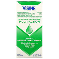 Visine Allergy Eye Relief Multi-Action Eye Drops 1/2 fl oz (15 ml)
