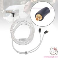 Vision 3 Cáp AUX cổng 5mm cho tai nghe Chiều dài 130cm Đầu nối MMCX đôi Dây tai nghe không có micrô