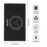 Visvim logo Thấm Hút Khăn Vuông Khăn Mặt Đầu Khăn Tắm Khăn Chạy Bộ Thể Dục Yoga Khăn Thể Thao Ngoài Trời 70x40cm