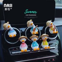 Vịt Con Trang Trí Xe, Trang Trí Cửa Gió Điều Hòa Xe Hơi