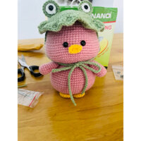 Vịt đội mũ ếch ú nụ size chà bá bự