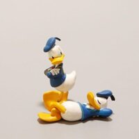 ✸▼Vịt Donald tư thế ngủ đứng hai búp bê làm bằng tay mô hình đồ trang trí bánh trang trí búp bê