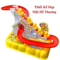Vịt Leo Thang,Đồ Chơi Vịt VÀNG Leo Thang: THANH CUỐN, CẦU TRƯỢT NHIỀU TẦNG, CÓ ĐÈN CÓ NHẠC VUI NHỘN CHO BÉ