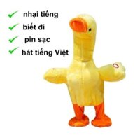 Vịt Nhại Giọng, Vịt Vàng Biết Đi Biết Nói Biết Hát Bằng Bông Tiếng Kêu Quạc Quạc Vui Nhộn Cho Bé