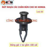Vít nhựa cài chắn bùn cho xe Honda loại dài