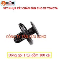 Vít nhựa cài chắn bùn cho xe Toyota
