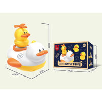 Vịt Phun Nước Safetoy - Đồ Chơi Nhà Tắm Cho Bé,Kèm Vòi Hoa Sen Nhựa ABS An Toàn, Quà Tặng Trẻ em