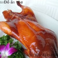 Vịt Quay Giòn Kiểu Bắc Kinh  Vịt Giòn Ăn Liền, Thịt Nấu Chín, Cơm Thơm