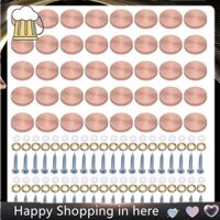 Vít thủy tinh Vít thép Dây buộc trang trí Nội thất buộc vàng hồng