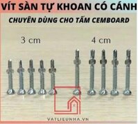 Vít Tự Khoan Có Cánh Bắn Tấm Cemboard