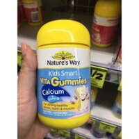 🌸🌸VITA GUMMIES CALCIUM + VIT D NATURE'S WAY 60 VIÊN