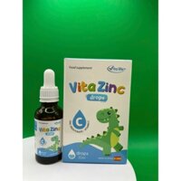 Vita ZinC drops Kẽm Hữu Cơ Nhỏ Giọt Hỗ Trợ Ăn Ngon Tăng Cân,Tăng Sức Đề Kháng