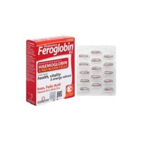 Vitabiotics Feroglobin B12 hỗ trợ tăng khả năng tạo máu hộp 30 viên