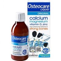 Vitabiotics Osteocare Liquid Original – Bổ sung canxi dạng nước (200ml)