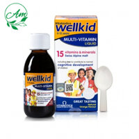 VITABIOTICS WELLKID MULTI-VITAMIN LIQUID – BỔ SUNG VITAMIN CHO TRẺ EM (150ML)