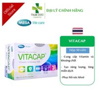 VITACAP [Hộp 50 viên] - Vitamin và khoáng chất - Mega We care
