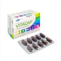 Vitacap hộp 50viên, bổ sung vitamin và khoáng chất, giảm mệt mỏi