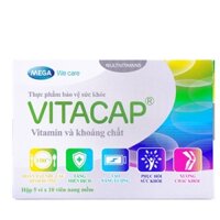 Vitacap – Viên uống bổ sung vitamin và khoáng chất giúp phục hồi sức khỏe, tăng cường đề kháng (50 viên)