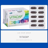 VITACAP - VITAMIN VÀ KHOÁNG CHẤT, GIÚP TĂNG ĐỀ KHÁNG, GIẢM MỆT MỎI