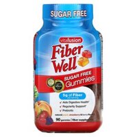 VitaFusion Fiber Well Peach Strawberry Berry 90 Gummies