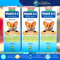 VITAKID A-Z MULTIVITAMIN - Vitamin Tổng Hợp Cho Bé, Giúp Bé Ăn Ngon, Tăng Sức Đề Kháng, Bồi Bổ Sức Khỏe