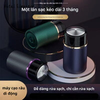 Vital Elegance Xe du lịch di động Máy cạo râu Mini điện chống nước có thể giặt được