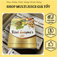 Vital enzyme của Hàn Quốc 1 hộp 30 gói giúp cải thiện tiêu hóa và đường ruột.