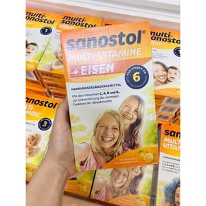 Vitamil tổng hợp cho bé Sanostol plus Eisen 6 460ml