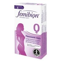 Vitamim bầu Femibion số 0 hộp dùng trong 4 tuần