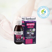 Vitamin (125ml) tăng cường sức đề kháng cho trẻ Pediakid Immuno Fort/Sambucol for kids Liquid/Baby Drops, Pháp/UK
