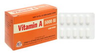 Vitamin A 5000 Iu H/10 Vỉ – hộp