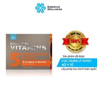 Vitamin B -complex & Betaine chống xơ vữa mạch, hỗ trợ tốt cho tim mạch - Siberian Wellness - 30 viên