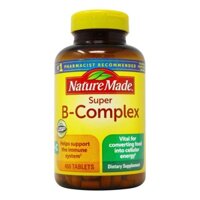 Vitamin B Nature Made Super B-Complex 460 viên