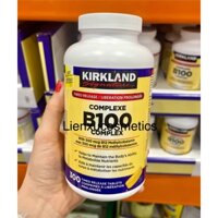 Vitamin B tổng hợp Kirkland Signature Timed Release B100 Complex hộp 300 viên; HSD 2026