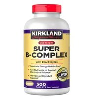 Vitamin B Tổng Hợp Super B-Complex Kirkland – 500 Viên