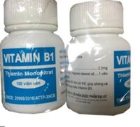 Vitamin B1 (lọ 100 viên _Đ.Uy) – lọ