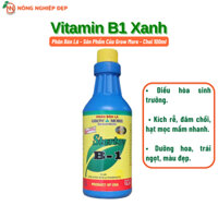 Vitamin B1 Xanh Growmore Chai 1 Lít – Phân bón Kích rễ, điều hòa sinh trưởng 1 Lít