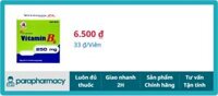 Vitamin B6 250mg Domesco 20 vỉ x 10 viên