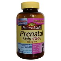 VITAMIN BÀ BẦU PRENATAL NATURE MADE - 150 VIÊN