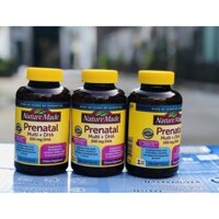 Vitamin Bầu mỹ Nature Made Prenatal Multi + DHA, 150 Softgels