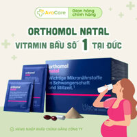 Vitamin bầu Orthomol Natal bổ sung lợi khuẩn tăng cường đề kháng cho mẹ bầu - Vitamin bầu số 1 tại Đức (CHÍNH HÃNG)