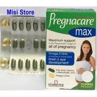 Vitamin Bầu Pregnacare Max, 84 viên (Bầu Max)